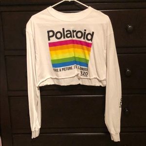 Polaroid Crop Top